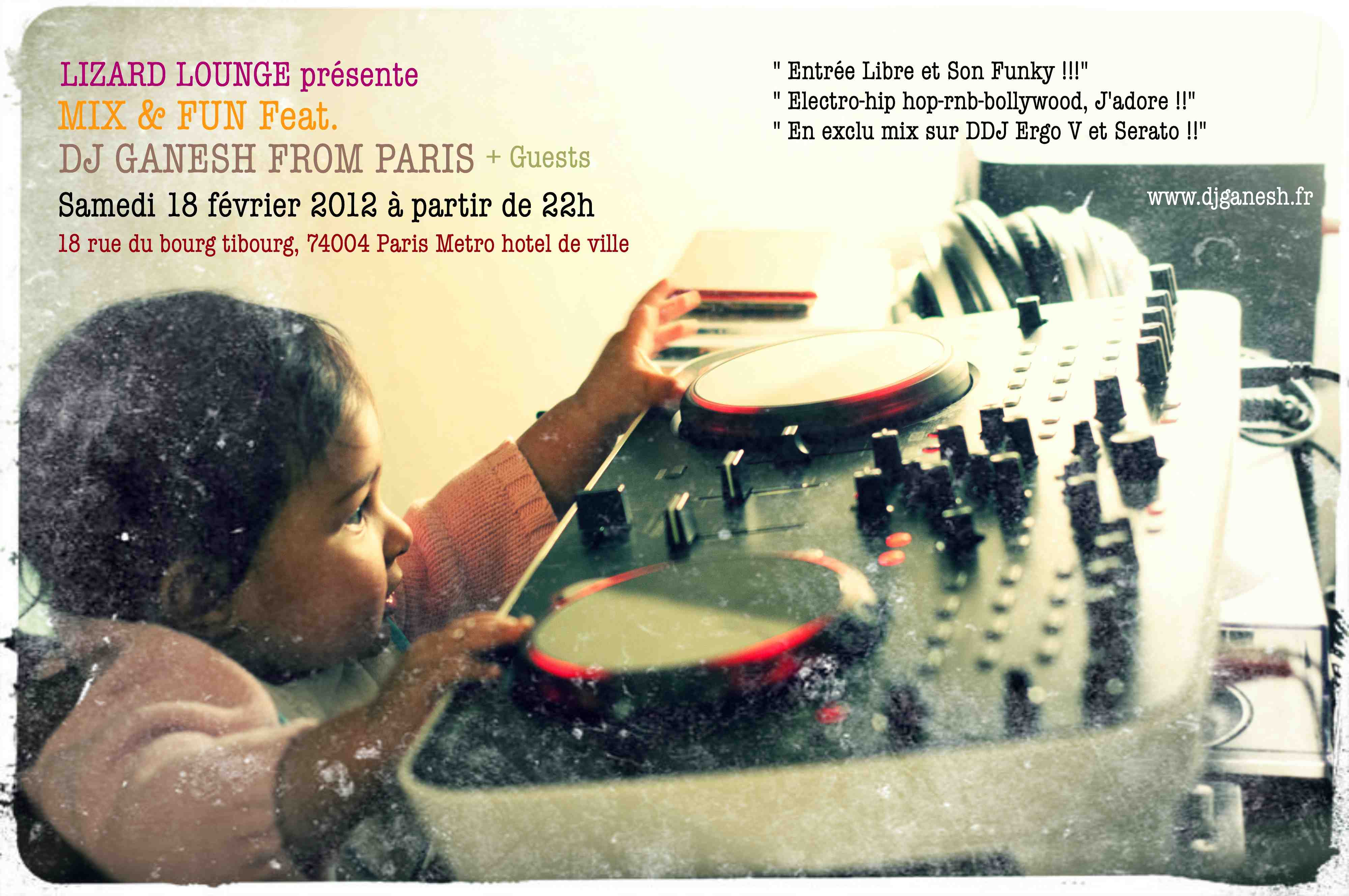 Soirée Mix & Fun : 18/02/12